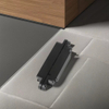 Factory Direct 115mm Black Zinc Alloy 3d Adjustable Concealed Door Hinge for Wooden Door