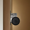 Factory Customized 55mm Zinc Alloy Sliding Pocket Door Lock Body with Knob for Wooden Door