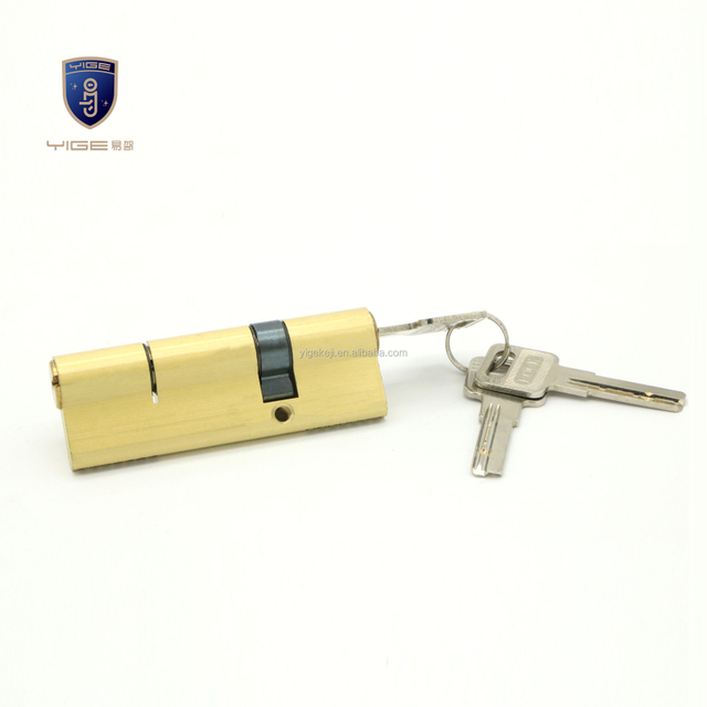 sliding door universal Europe standard brass cylinder