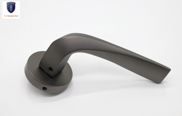 Copper Matte Entrance Door handle With Deadbolt