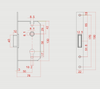 New Arrival Interlock magnet door lock for commercial