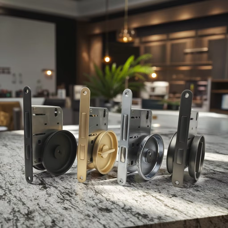 85 - series chrome - plated iron door lock bodies, factory - direct for wooden door lock sets