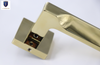 Gold Universal Entrance Door handle With Snib