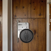 Factory Customized 55mm Zinc Alloy Sliding Pocket Door Lock Body with Knob for Wooden Door