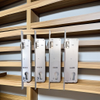 Factory Direct High Quality 85 Series Open Olive Iron Chrome Plating Door Lock Body for Wooden Door Lock Set