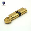 70mm Full Brass Gold Single Open Cylinder