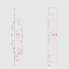 Security Multi-point Mortice Wooden Door Lock