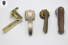 Classic Matte Metal Door handle With Deadbolt