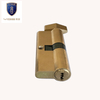 70mm Brass Cylinder Single Open Rhomboid Knob 