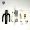 commercial high security black upvc door handle