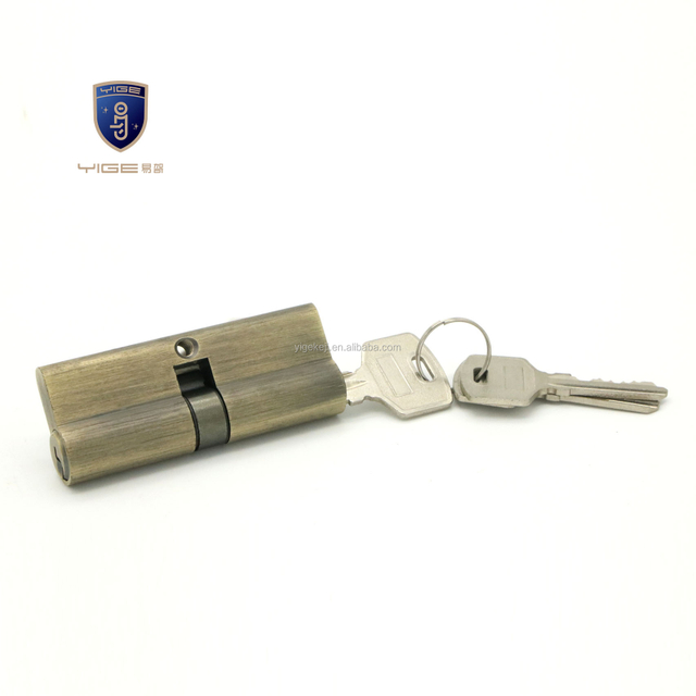 double open Europe standard brass cylinder