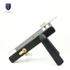 commercial high security black upvc door handle