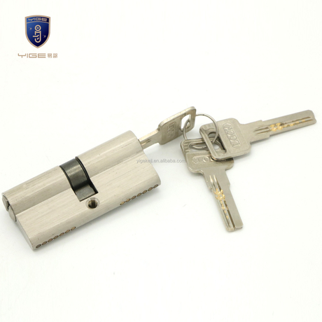 70mm aluminum - alloy lock cylinder, fits door lock systems (handles, lock bodies included)