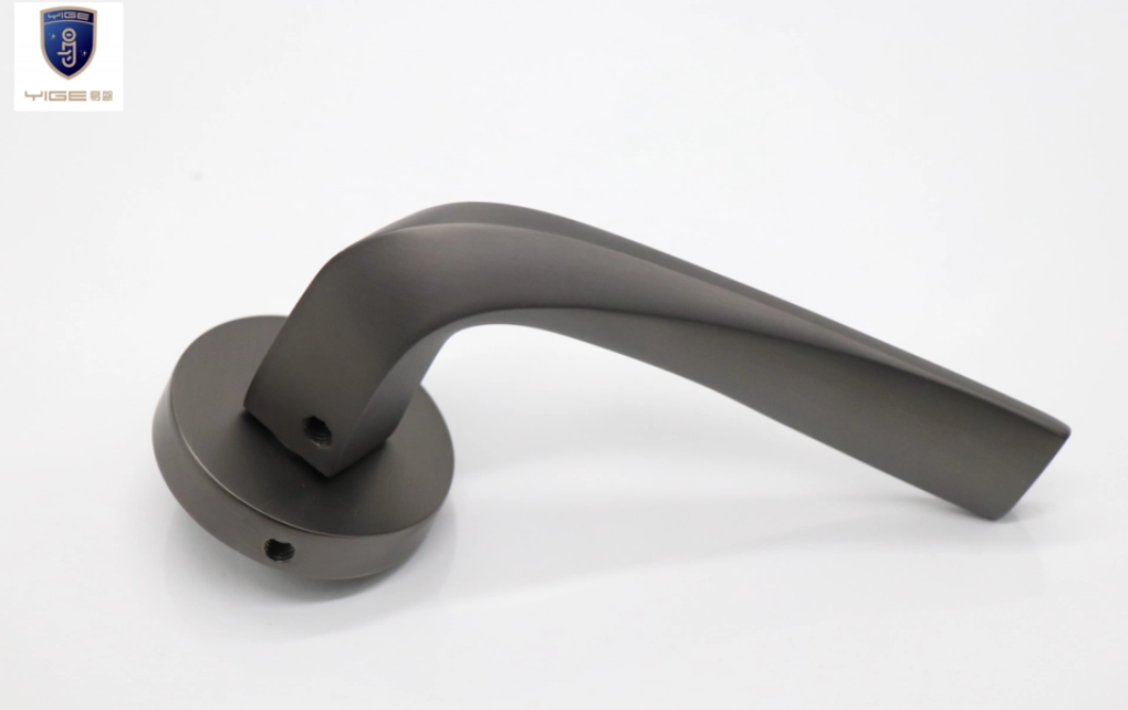 Copper Matte Entrance Door handle With Deadbolt
