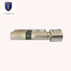 70mm Single Open Full Brass Round Knob European Standard Cylinder