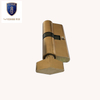 70mm Brass Cylinder Single Open Rhomboid Knob 