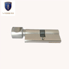 70mm Single Open Full Brass Round Knob European Standard Cylinder
