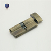 70mm Antique Brass Coating Full Brass Single Open Cylinder